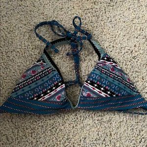 Triangle swimsuit top